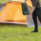 Lona de suelo WELLHOME 2x3 metros, 90gsm, color negro