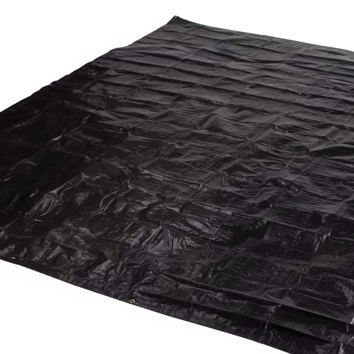 Lona de suelo WELLHOME 2x3 metros, 90gsm, color negro