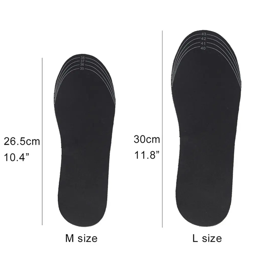 Plantillas Calefactables USB para Zapatos, Lavables, Unisex, Modelo WJ014