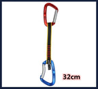 Cinta Express Profesional XINDA para Escalada con Mosquetones de Seguridad