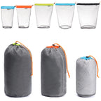 Bolsa de Almacenamiento Ultraligera de Malla para Camping, Senderismo y Deporte - 1 Unidad