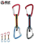 Cinta Express Profesional XINDA para Escalada con Mosquetones de Seguridad