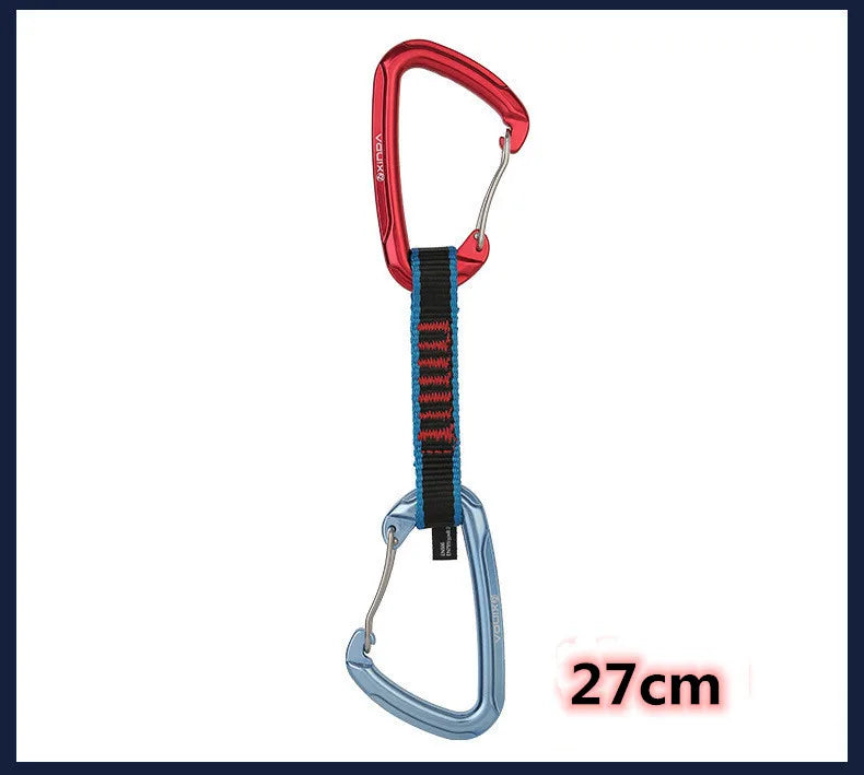 Cinta Express Profesional XINDA para Escalada con Mosquetones de Seguridad