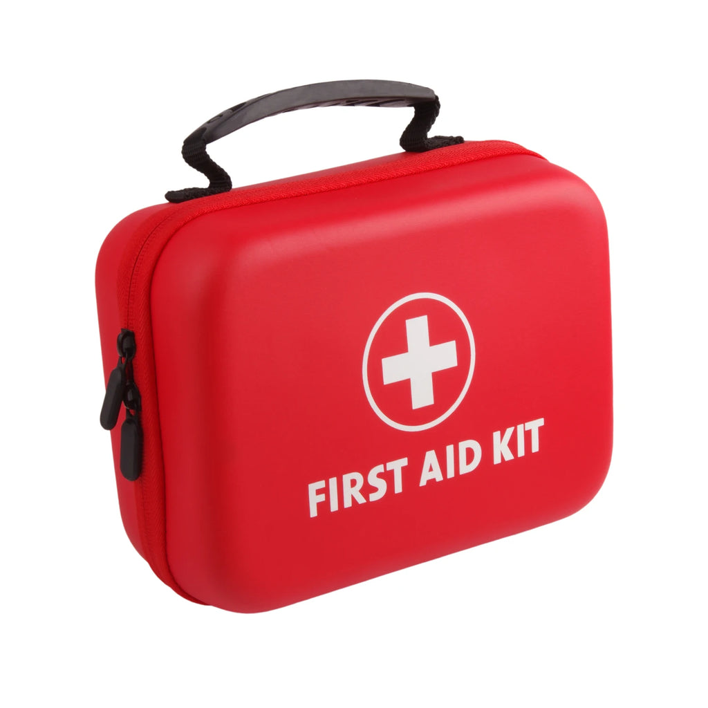 Bolsa de Primeros Auxilios Vacía de PU Impermeable para Viajes, Coche, Hogar y Camping