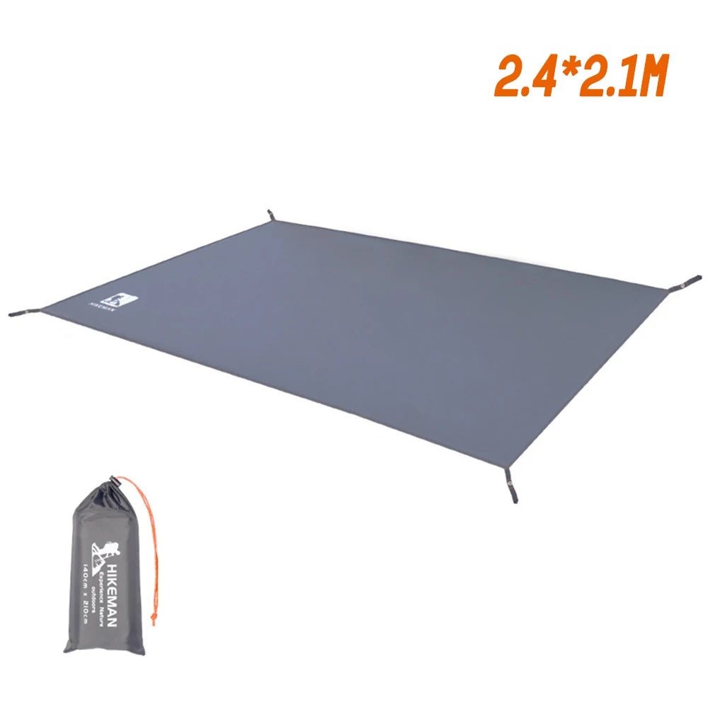 Lona Impermeable para Camping, Alfombrilla de Picnic Gruesa, Base de Tienda y Toldos de Sol para Senderismo y Viajes