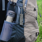 Silbato Portátil 180 dB Aleación de Aluminio Doble Tubo Emergencia SOS Herramienta de Supervivencia para Camping al Aire Libre