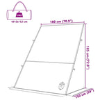 Tienda de campaña para portón trasero con techo azul 190 x 150 x 185 cm Tafetán