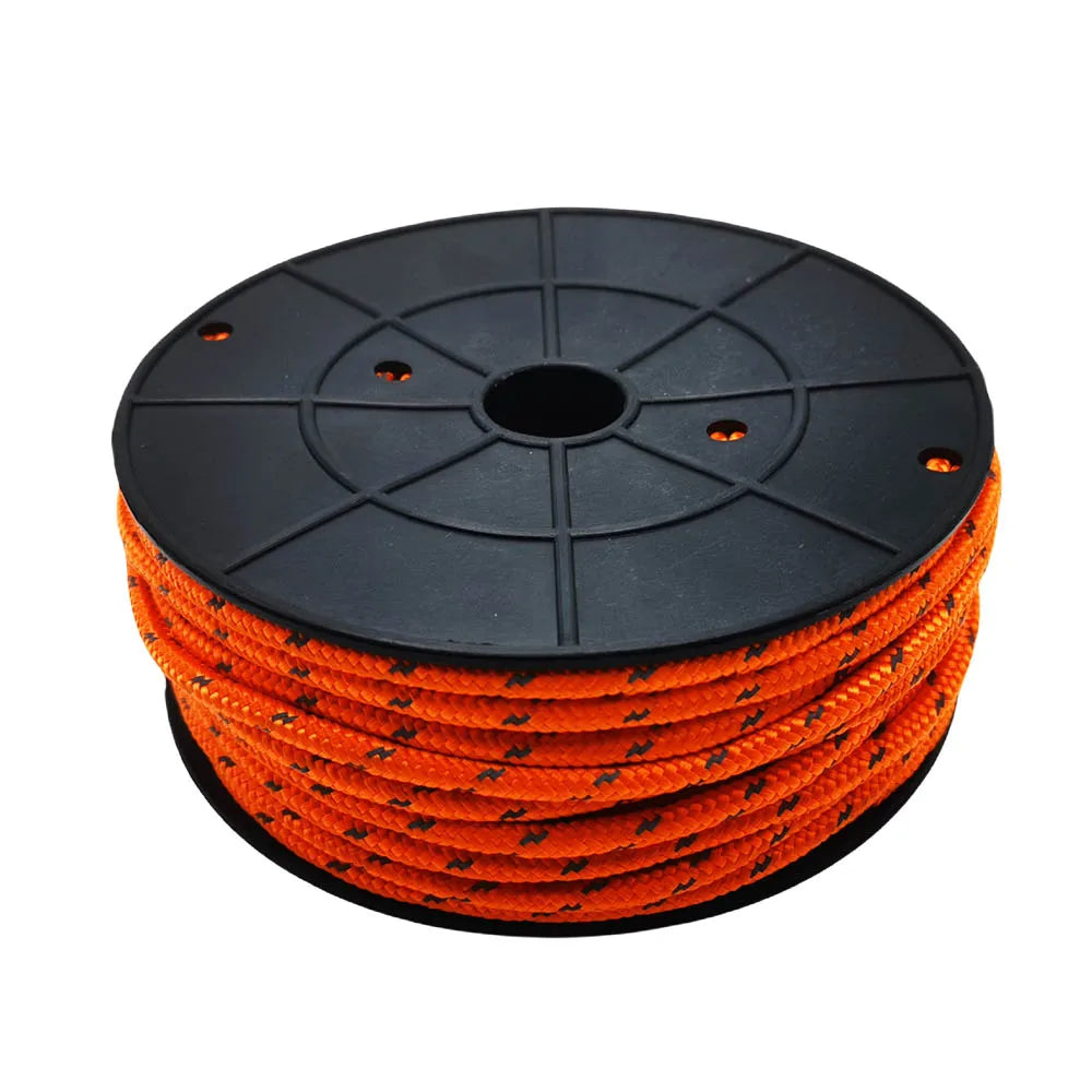 Paracord Reflectante 30M x 6mm para Camping y Supervivencia al Aire Libre
