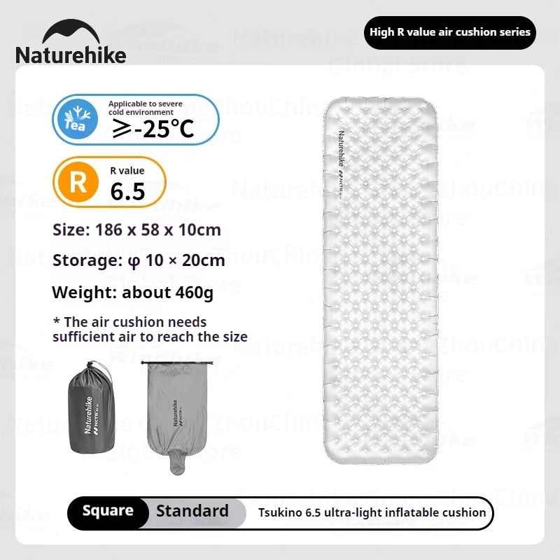 Colchón Inflable Naturehike 2026 para Camping y Outdoor - Ligero y Portátil