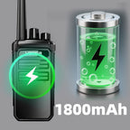 Walkie Talkie VBTER VBT-88 PMR446 Portátil | 16 Canales | 3-5km Alcance | Radio Bidireccional de Mano