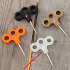 10 piezas de anclajes de suelo de acero inoxidable para tienda y exteriores