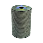 Cuerda Paracord Reflectante Militar 7 Hilos 4mm 550 Lbs para Camping, Tienda y Pulseras DIY