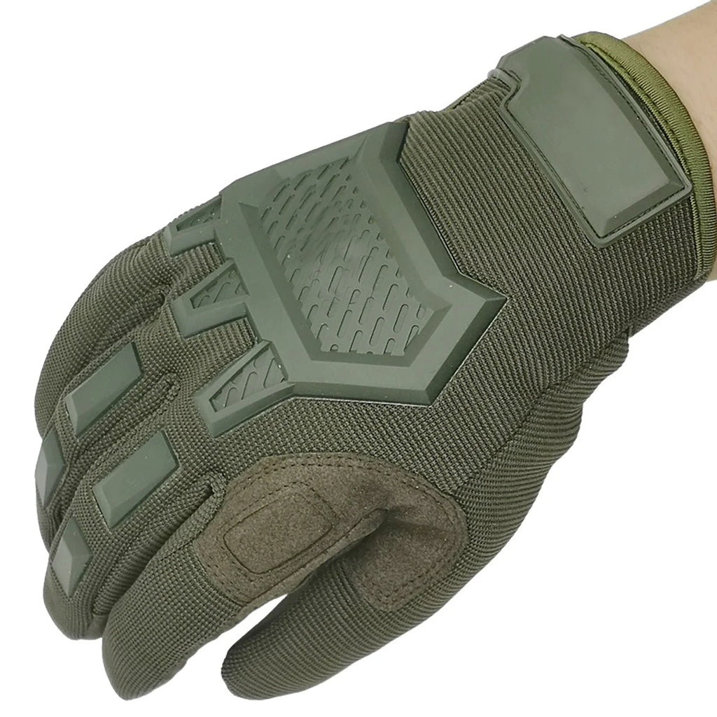 Guantes Tácticos Antideslizantes Unisex para Ciclismo, Motociclismo y Senderismo - Pantalla Táctil, Dedo Completo