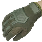 Guantes Tácticos Antideslizantes Unisex para Ciclismo, Motociclismo y Senderismo - Pantalla Táctil, Dedo Completo