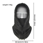 Pasamontañas Polar de Felpa para Invierno – Gorro Cortaviento Grueso para Esquí, Ciclismo y Actividades al Aire Libre Hombre/Mujer