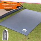 Lona Impermeable para Camping, Alfombrilla de Picnic Gruesa, Base de Tienda y Toldos de Sol para Senderismo y Viajes