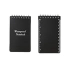 Bloc de notas táctico impermeable de bolsillo con páginas rayadas - Mini libreta para exteriores, hogar y oficina