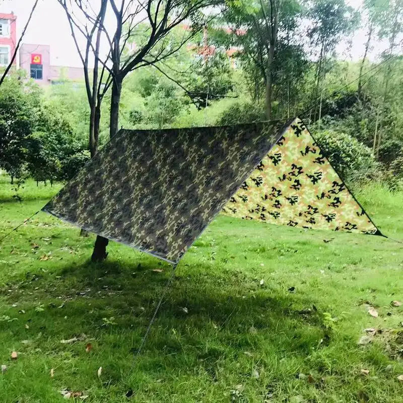 Toldo Camuflaje Impermeable Multi Talla para Camping y Jardín