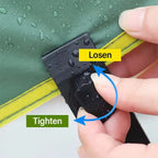 Clips para Lona de Camping 5/10 Unidades - Sujetadores Resistentes para Tienda, Toldos y Carpas