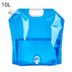 Bolsa de Agua Portátil y Plegable para Camping 5 L/10 L