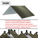 Lona de Camping Impermeable Refugio Solar Ultraligero para Exterior