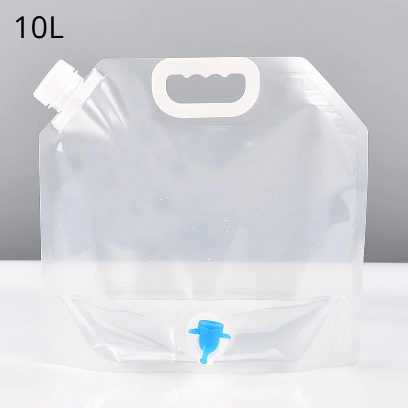 Bolsa de Agua Portátil y Plegable para Camping 5 L/10 L