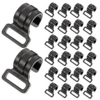 50 Piezas Clips Plásticos Tipo C para Tienda de Campaña – Reparación, Fijación de Lonas y Sombra, Sujeción de Poste, A Prueba de Viento