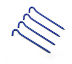 Clavo para Tienda de Campaña de Aluminio 18cm con Gancho – Estaca para Camping, Hamaca y Senderismo