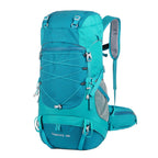 Mochila de Senderismo WESTTUNE 50L con Cubierta Impermeable – Mochila Multifuncional para Montañismo, Viaje y Camping