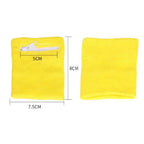 Muñequera Deportiva con Bolsillo y Cremallera para Correr, Almacenamiento de Llaves y Tarjetas, Ideal para Baloncesto y Running