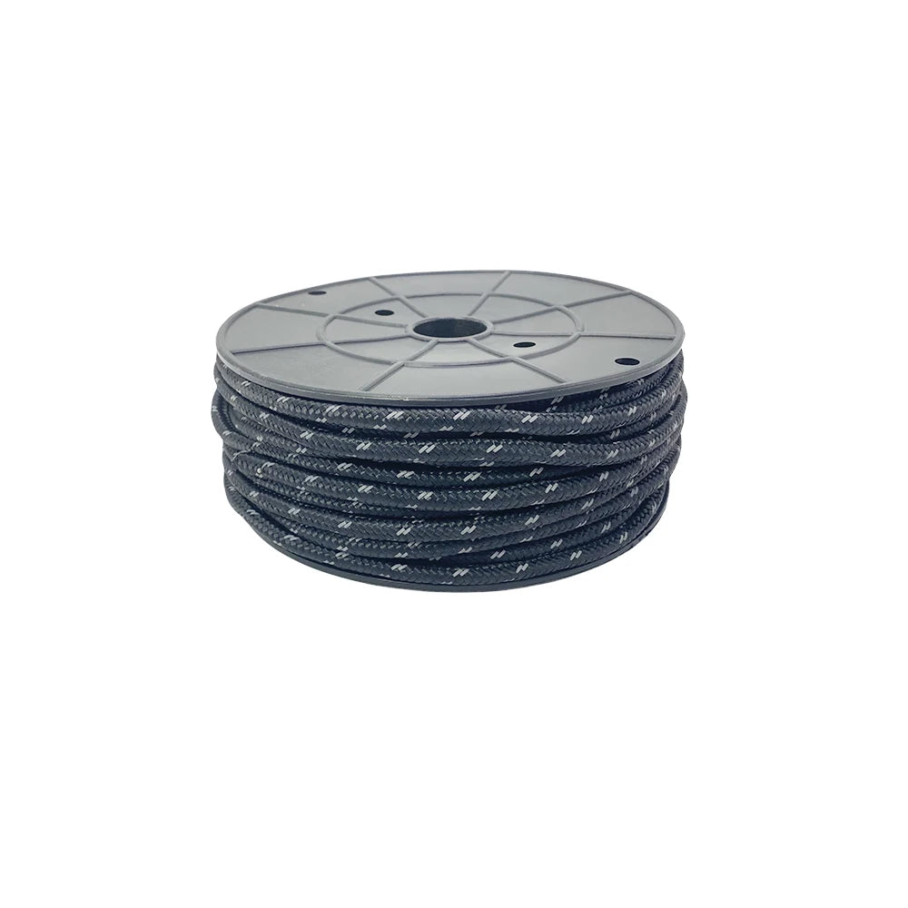 Paracord Reflectante 30M x 6mm para Camping y Supervivencia - Cuerda de Paracaídas Resistente para Tienda y Tendedero