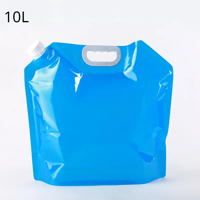 Bolsa de Agua Portátil y Plegable para Camping 5 L/10 L