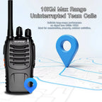 Baofeng BF-88E PMR446 Walkie Talkie 0.5W UHF 16CH VOX Carga USB Radio Bidireccional Portátil Sin Licencia para Europa