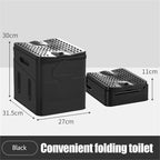 Inodoro Portátil Plegable para Auto y Camping