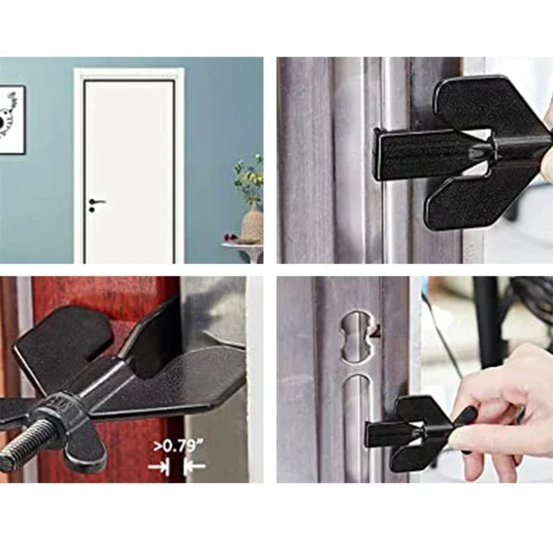 Cerradura de Puerta Portátil - Seguridad para Viajes y Hogar