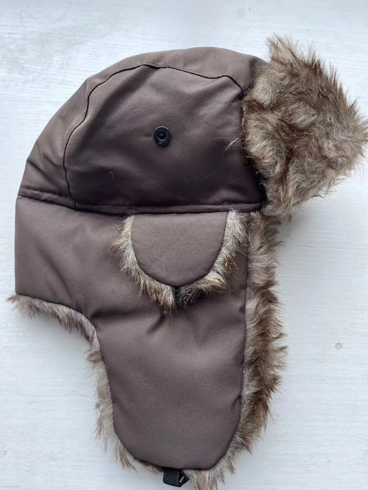 Gorro Ruso de Invierno Hombre con Orejeras Impermeable para Esquí y Frío Extremo