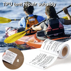 Parche de Reparación Transparente e Impermeable de TPU para Piscinas, Botes Inflables y Tiendas - Cinta Autoadhesiva para Reparaciones al Aire Libre