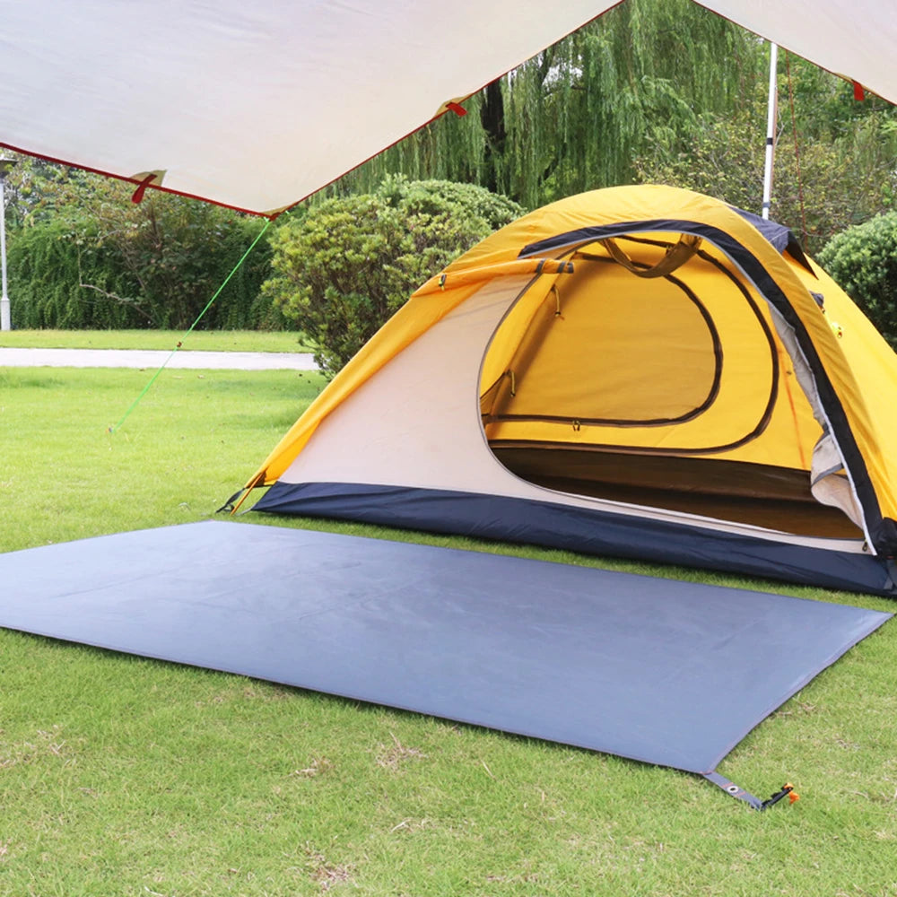 Lona Impermeable para Camping, Alfombrilla de Picnic Gruesa, Base de Tienda y Toldos de Sol para Senderismo y Viajes