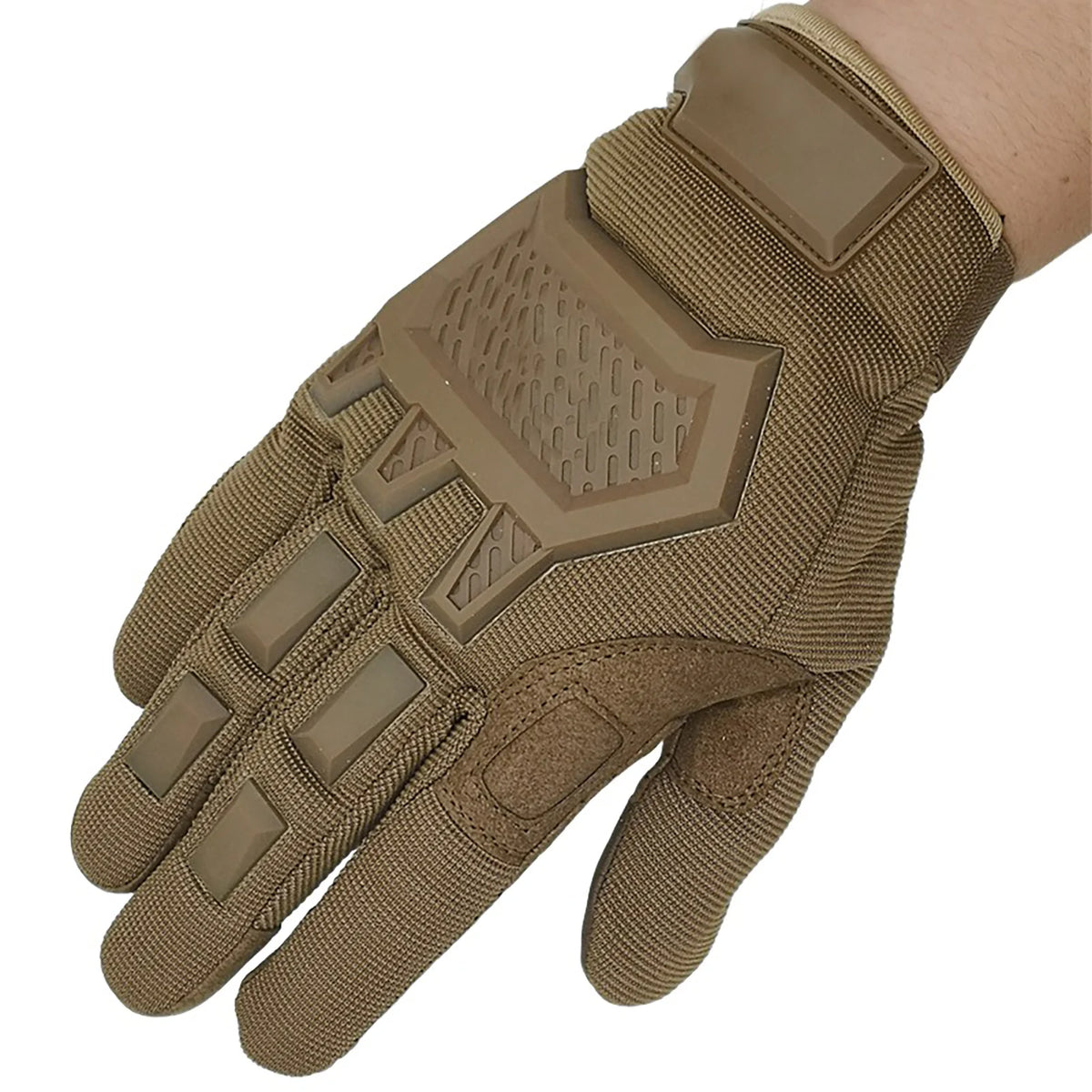 Guantes Tácticos Antideslizantes Unisex para Ciclismo, Motociclismo y Senderismo - Pantalla Táctil, Dedo Completo
