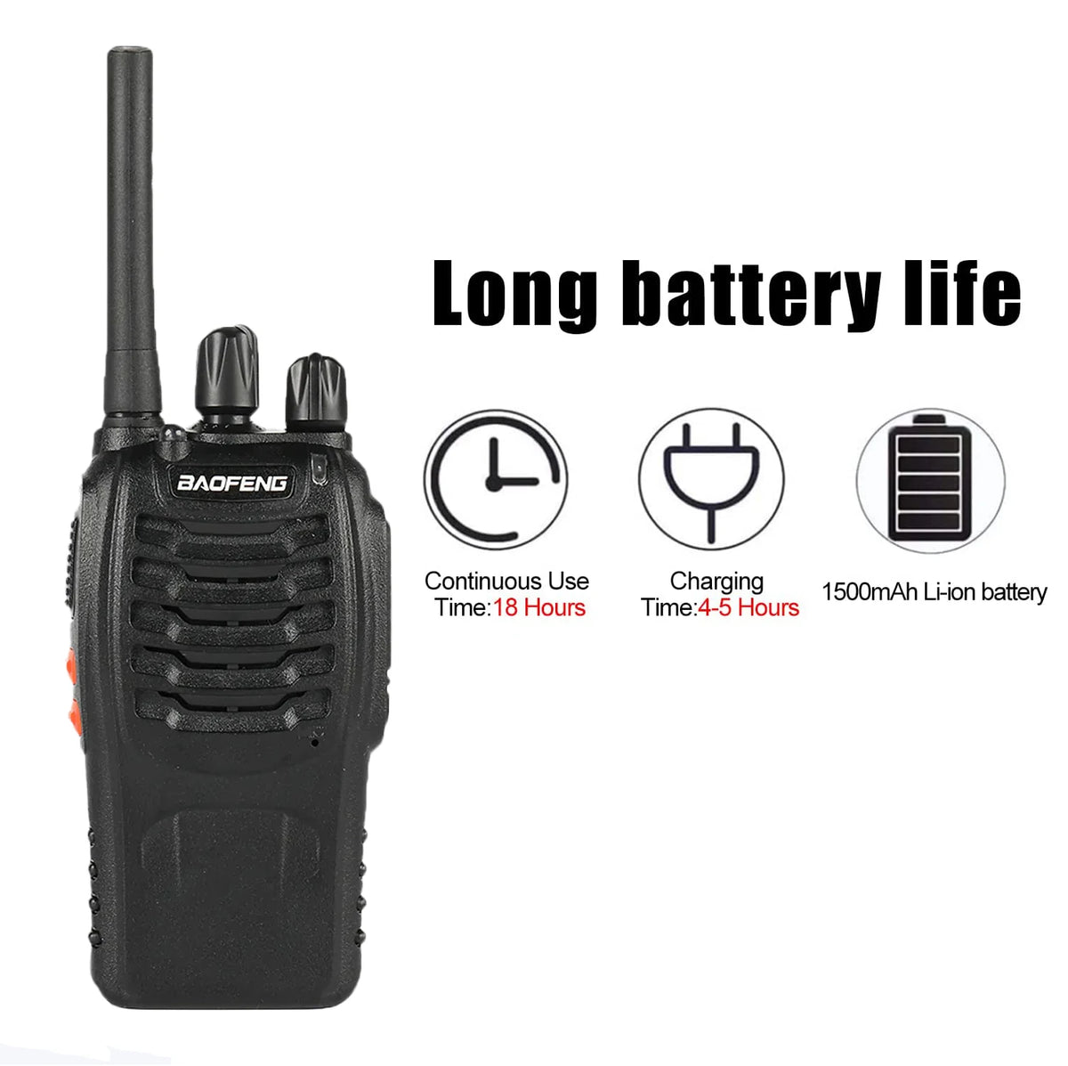 Walkie Talkie Baofeng PMR 446MHz BF-88E