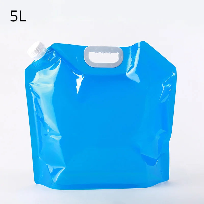 Bolsa de Agua Portátil y Plegable para Camping 5 L/10 L