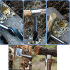 Taladro Manual de Supervivencia Outdoor - Herramienta Multiusos para Bushcraft y Camping