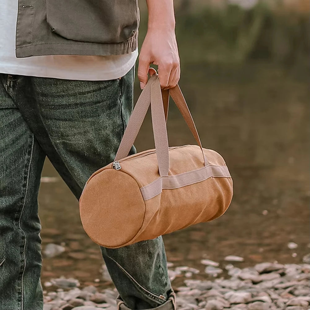 Bolsa de Almacenamiento para Estacas de Tienda de Gran Capacidad y Ligera, Portátil para Herramientas de Camping al Aire Libre