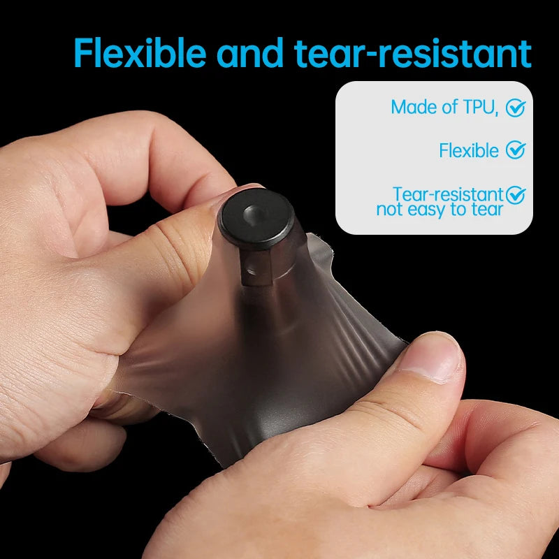 Kit de Cinta Reparadora TPU Impermeable Transparente para Camping – Reparación de Tiendas, Colchones y Equipos Outdoor