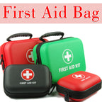 Bolsa de Primeros Auxilios Vacía de PU Impermeable para Viajes, Coche, Hogar y Camping