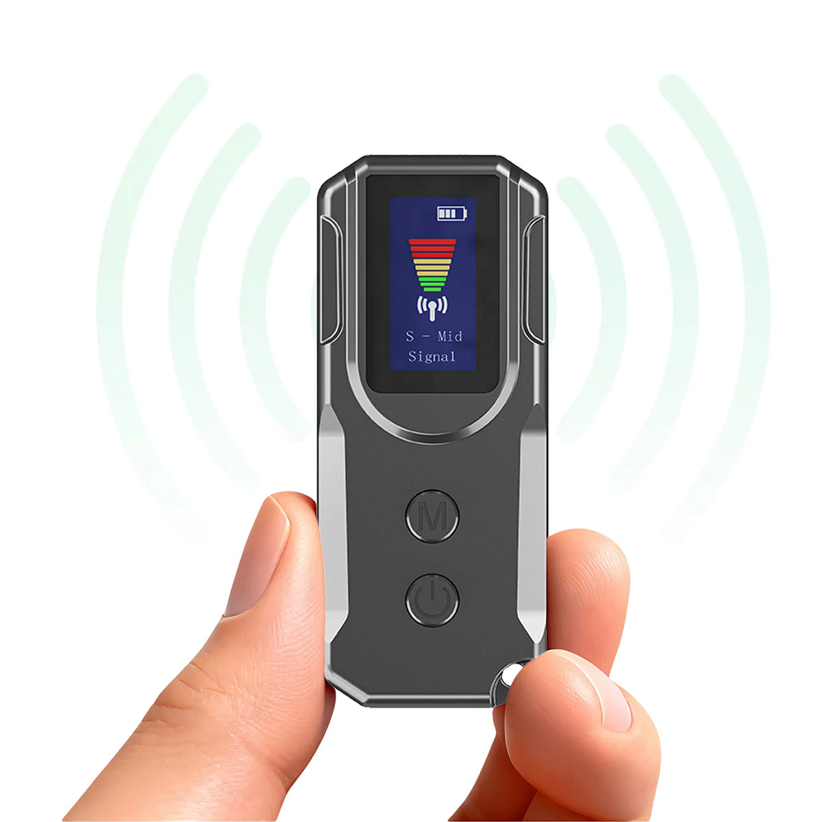 Detector de Cámaras Ocultas y Escáner de Señal RF Portátil con Pantalla HD y Tecnología AI para Seguridad en Viajes y Hoteles