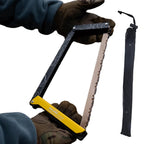 Sierra Plegable con Bolsa de Almacenamiento para Camping en Aleación de Aluminio