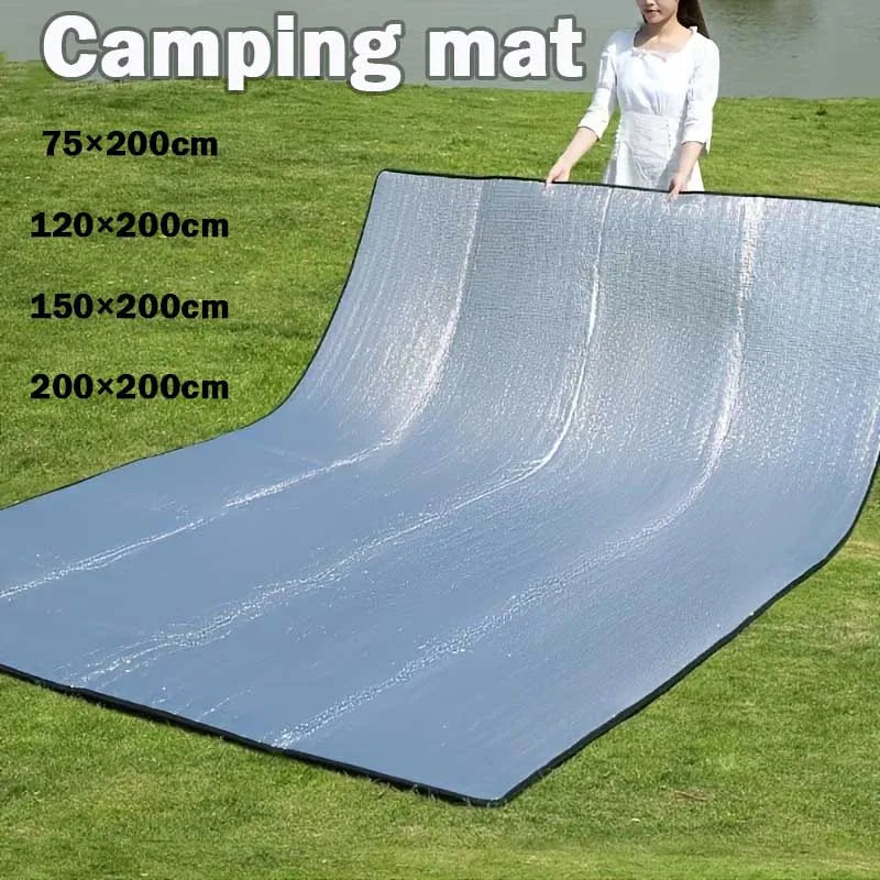 Base Impermeable de Aluminio para Camping - Refleja Calor y Protege Tu Tienda