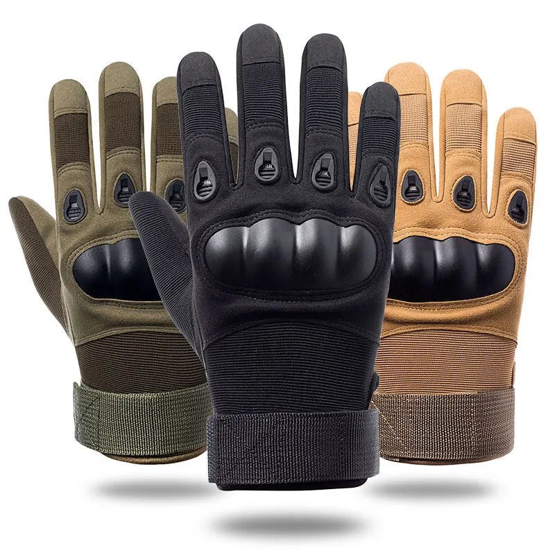 Guantes Tácticos Outdoor Sin Dedos para Hombre y Mujer, Antideslizantes y Protectores