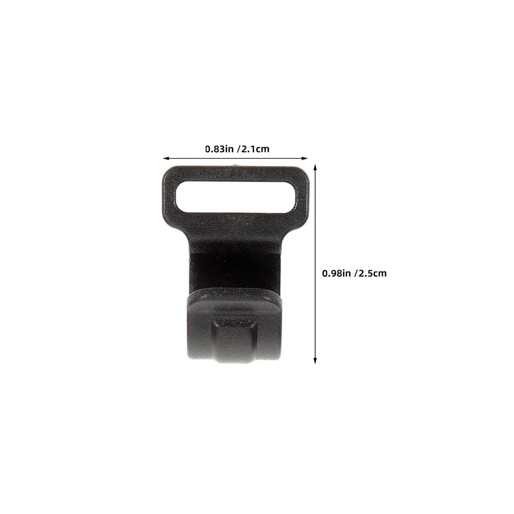 50 Piezas Clips Plásticos Tipo C para Tienda de Campaña – Reparación, Fijación de Lonas y Sombra, Sujeción de Poste, A Prueba de Viento